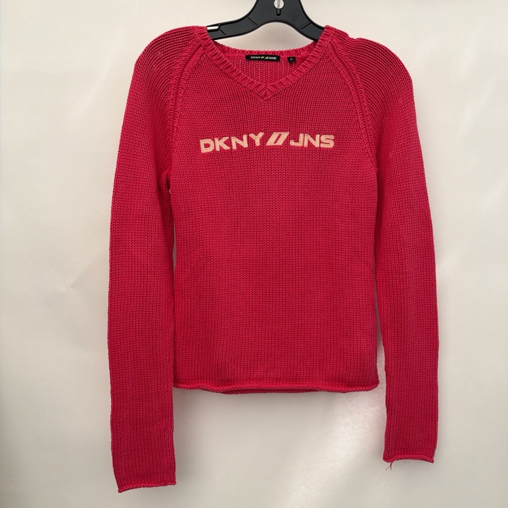 DKNY Jeans vintage cotton knit sweater